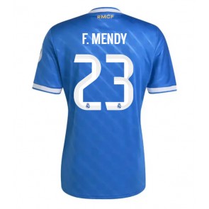 Lacne Muži Futbalové dres Real Madrid Ferland Mendy #23 2025-26 Krátky Rukáv - Tretina
